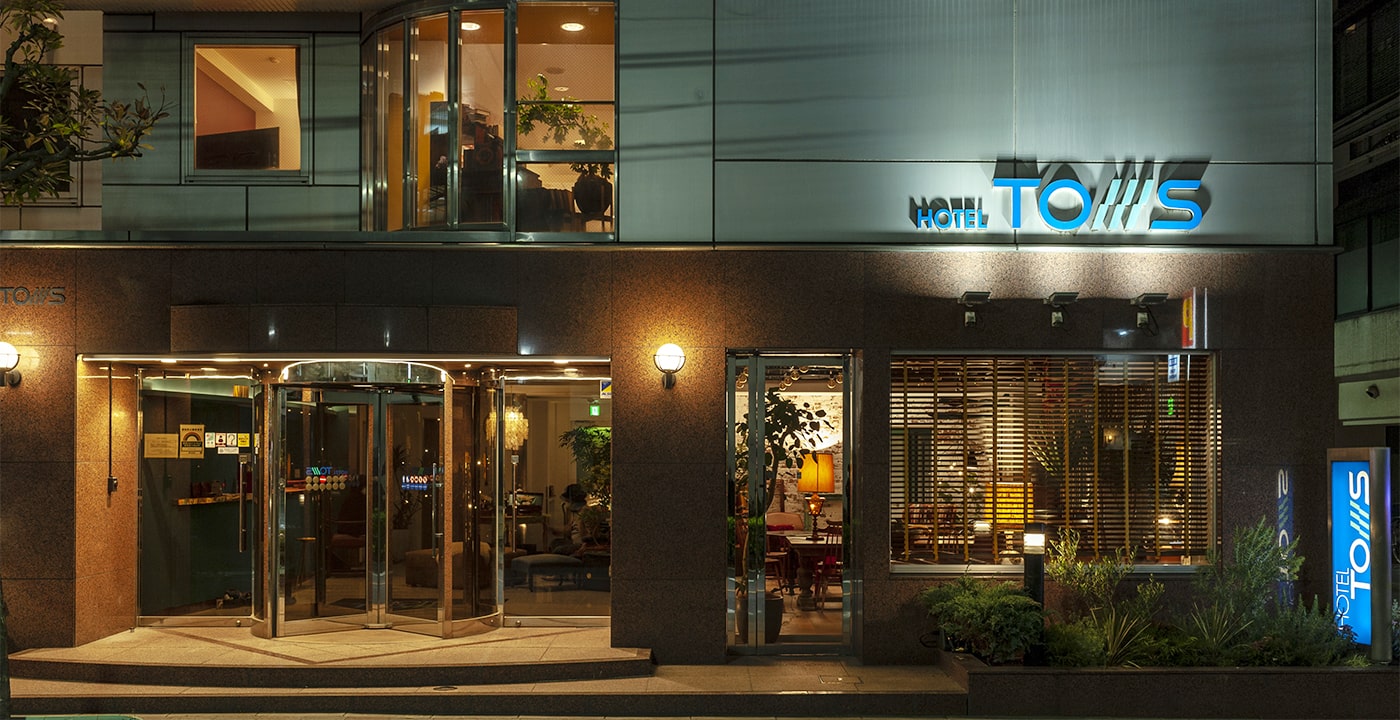 Hotel Toms │ Kamata Entrance