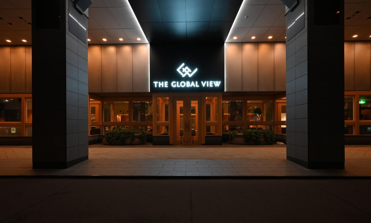 Hotel entrance