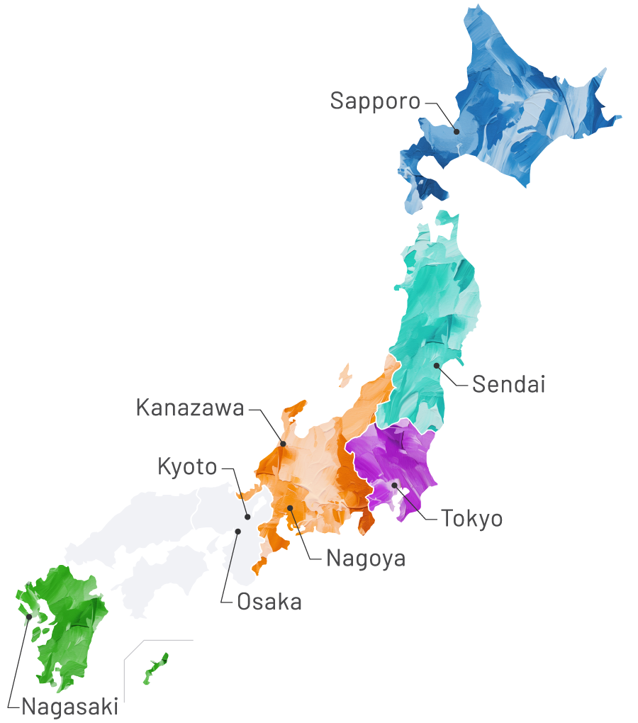 Map of Japan