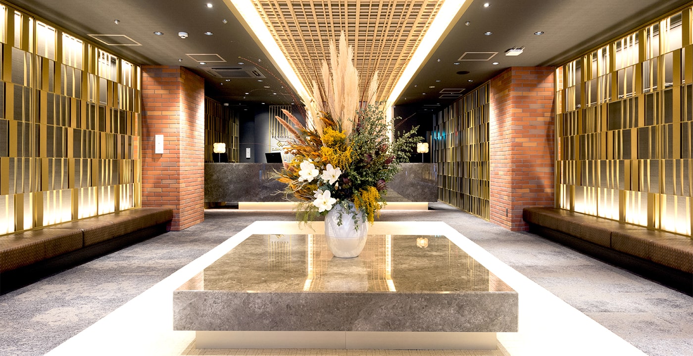 Hotel Global View Hachinohe Lobby