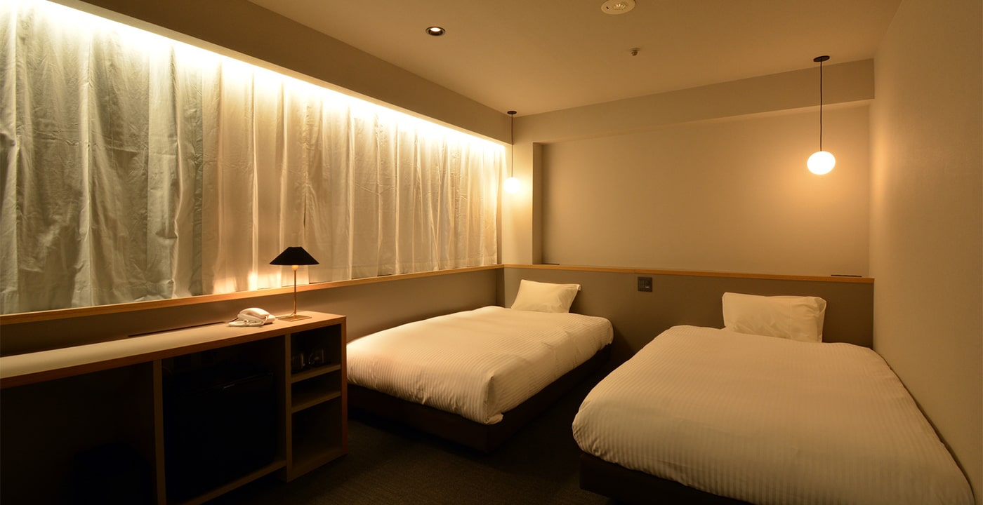 Hotel Global View Koriyama Twin room