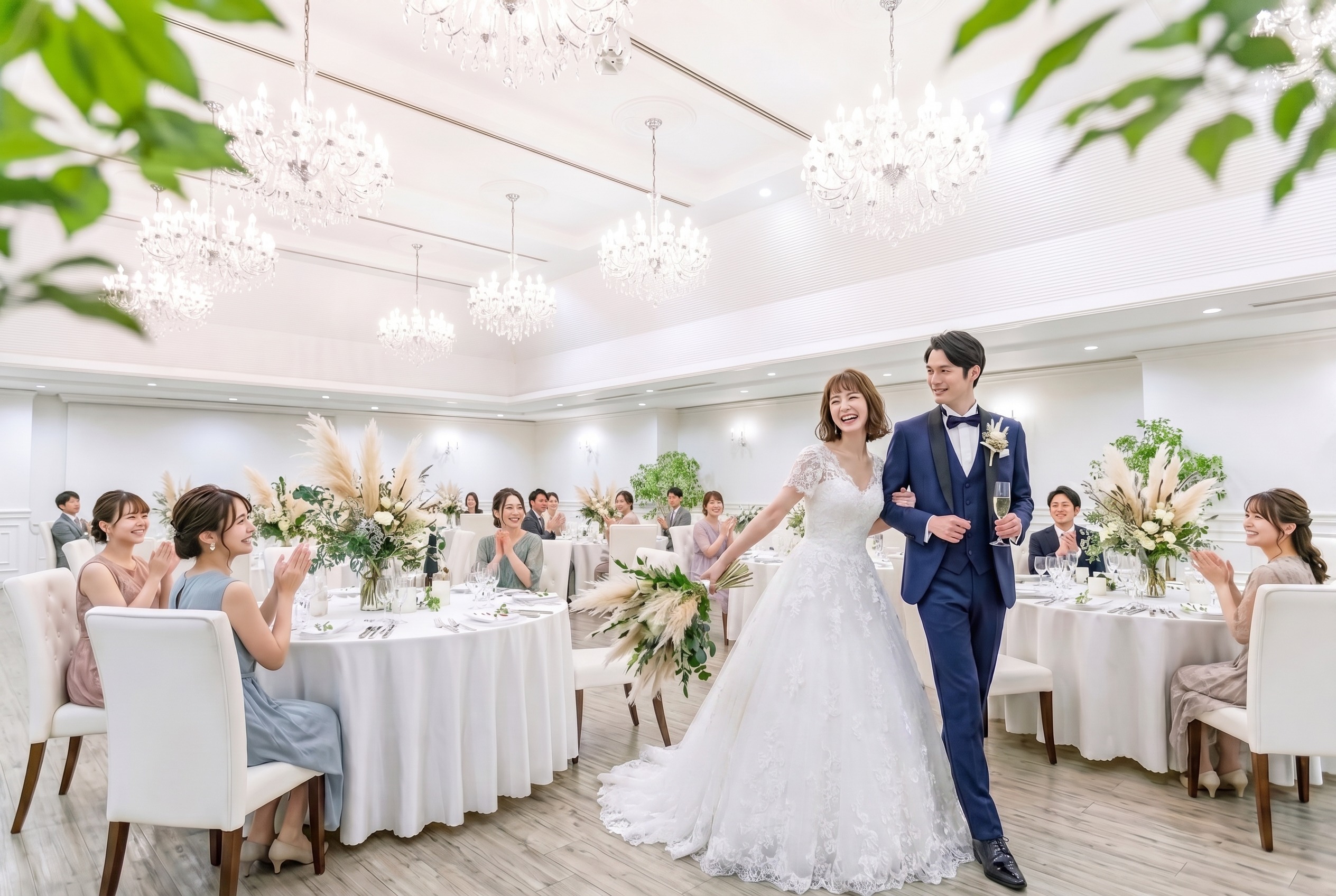 披露宴会場入場体験