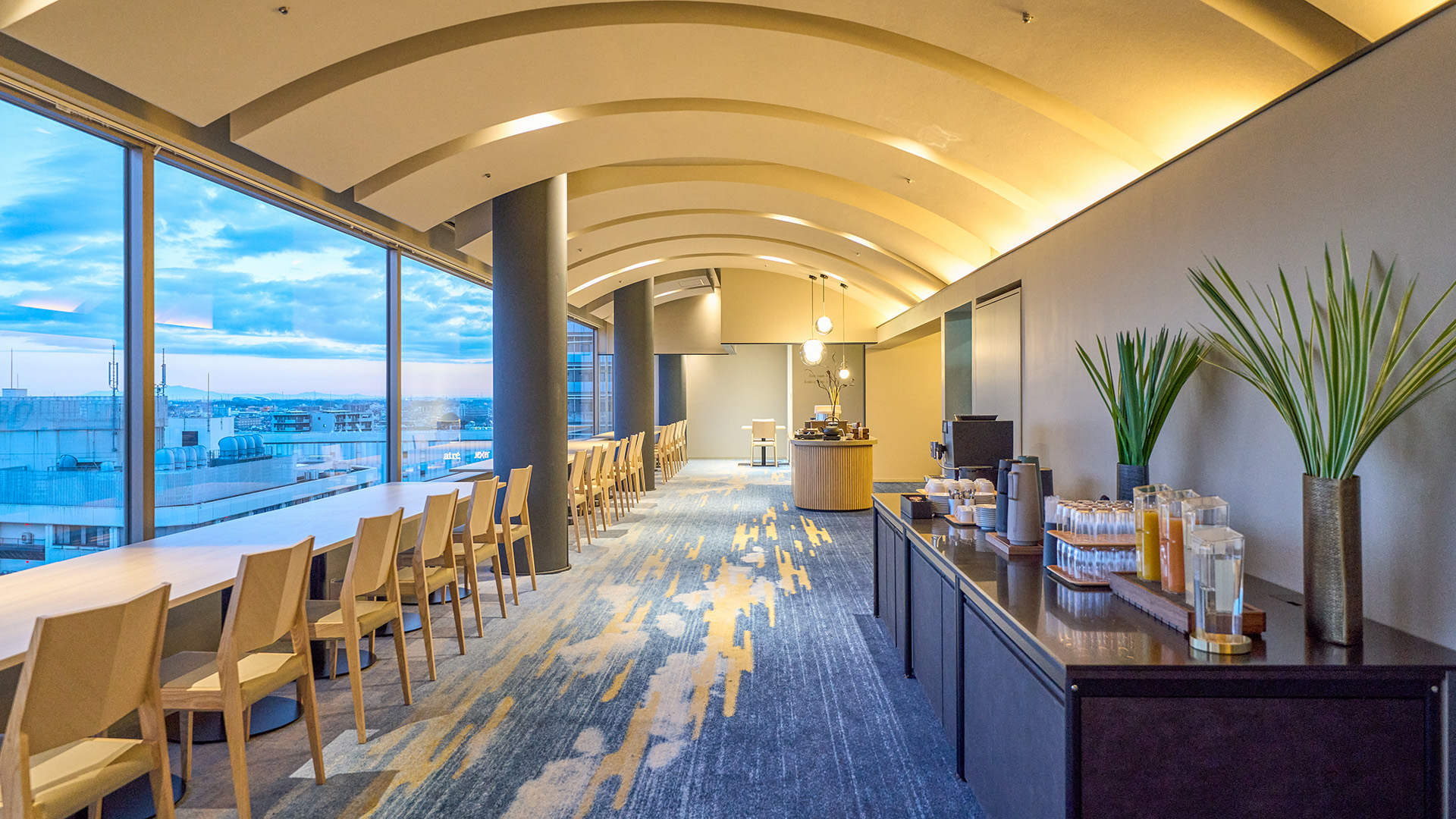 朝食ビュッフェ